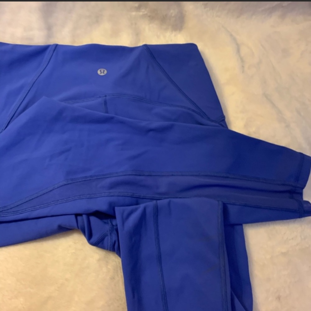 Lulu lemon ankle length high waisted leggings
